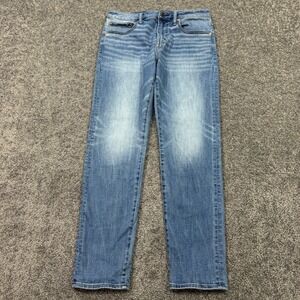 American Eagle Jeans Mens 32x32 Blue Athletic Fit Tapered Airflex+ Temp Tech